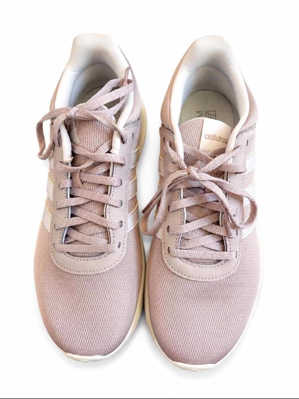 Adidas Cloudfoam Comfort Pink Mauve Walking Sneakers Women’s 8